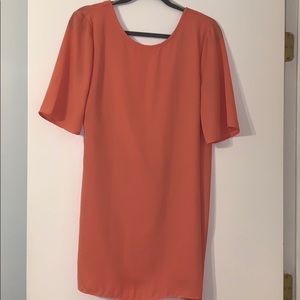 Yetts LA Peach Dress with Open Back